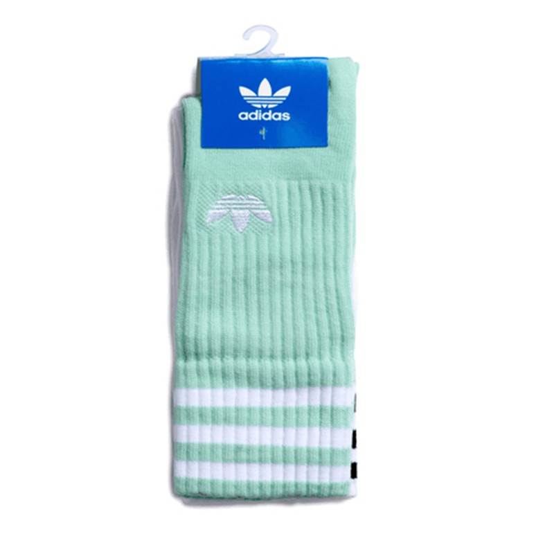 Adidas clover vớ nam và nữ 2019 mùa thu mới màu đỏ mô hình cao ống vớ thể thao thủy triều giản dị DH3362 - Vớ thể thao tất nike
