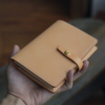 Maison Artisanal × Leather Small Things A5A6 Bull Leather Notebook Business Leather prints Tanning Leather Customize