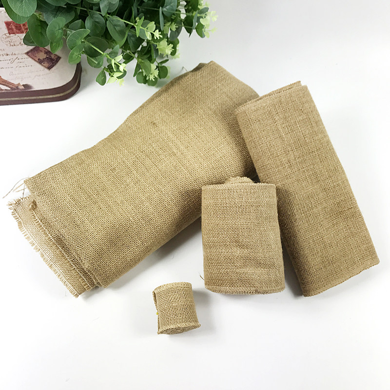 Kindergarten corridor ring creative decorative materials environmental protection DIY handmade linen creative wall decoration children's works background