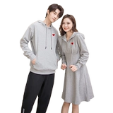 Парная одежда для влюбленных, демисезонная трендовая толстовка, брендовая кепка с капюшоном подходит для мужчин и женщин, куртка, пуховик, лонгслив, по фигуре