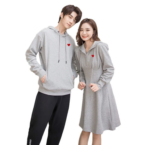 Парная одежда для влюбленных, демисезонная трендовая толстовка, брендовая кепка с капюшоном подходит для мужчин и женщин, куртка, пуховик, лонгслив, по фигуре