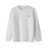 Осенняя демисезонная трендовая парная одежда для влюбленных, брендовый белый свитер