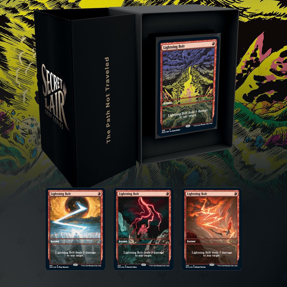 [5 собак tcg] Волшебная вспышка молнии в секретном логове sl Изображение 1