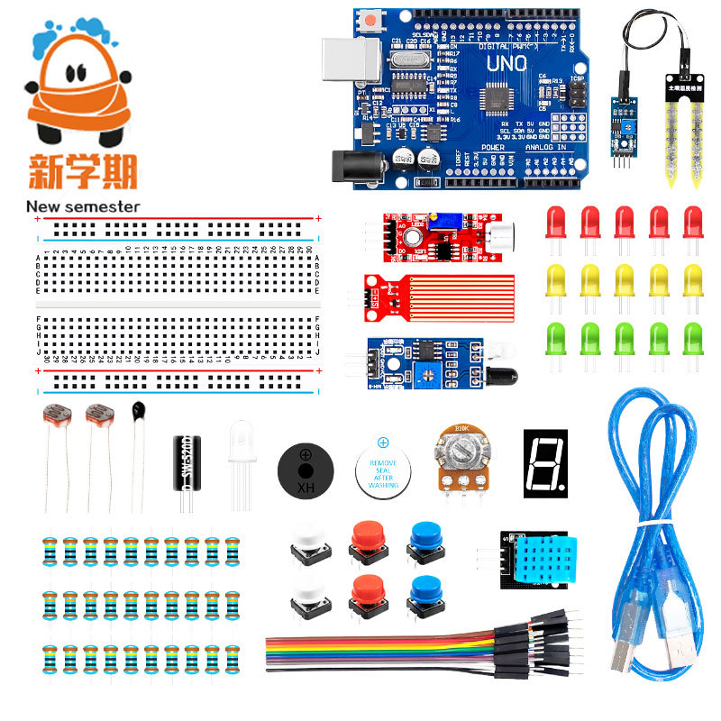 Keyes Electronic Enthusiast Basic Edition Starter Kit for Beginners Suitable for Arduino Maker Learning Kit