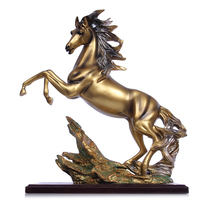 European-style horse ornaments large home decorations crafts creative living room office business opening gifts