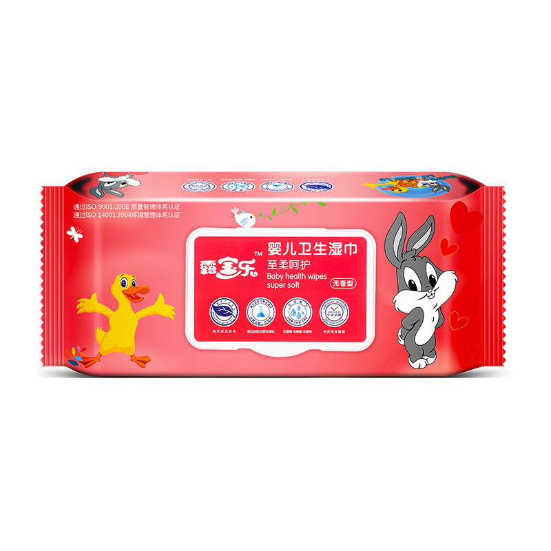 Wet towels Baby 100 newborn baby hand special fragrance-free tissue with lid wet tissue