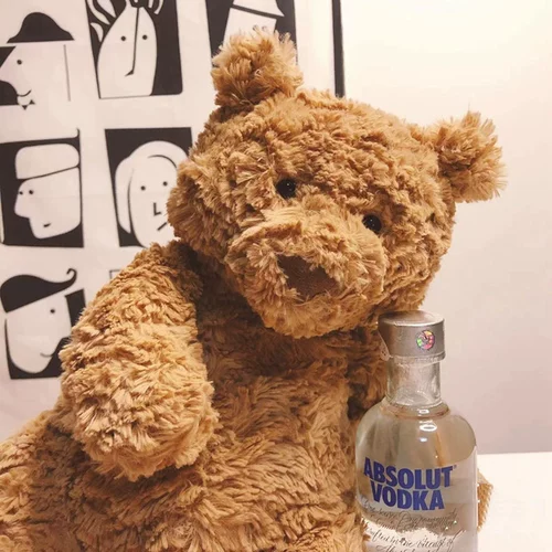 Кукла, плюшевая большая игрушка для друга, с медвежатами, подарок на день рождения