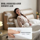 Quanyou Home 2024 ຕຽງນອນຊັ້ນໜຶ່ງແບບງ່າຍດາຍແບບທັນສະໄໝແບບໃໝ່ Cowhide Double Bedroom Soft Covered Leather King 116080