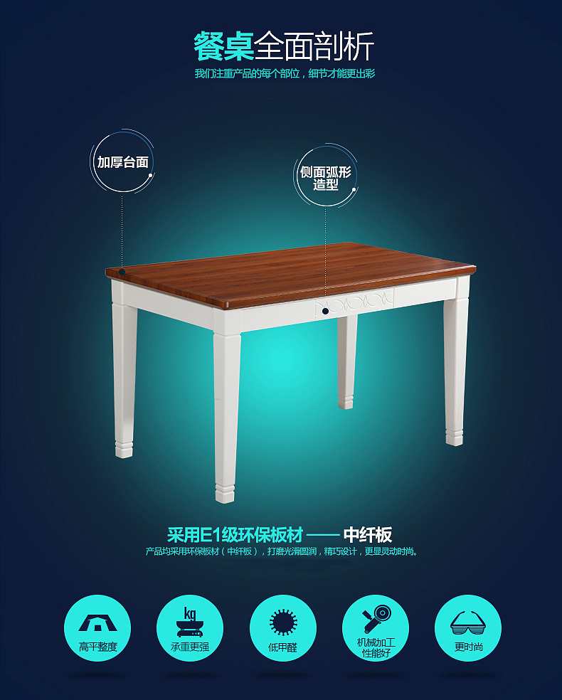 All-Friends Home Guest Nội thất nhà hàng Địa Trung Hải Nhà hàng Mỹ kết hợp Big Set 121133-121102 - Bộ đồ nội thất giường gấp