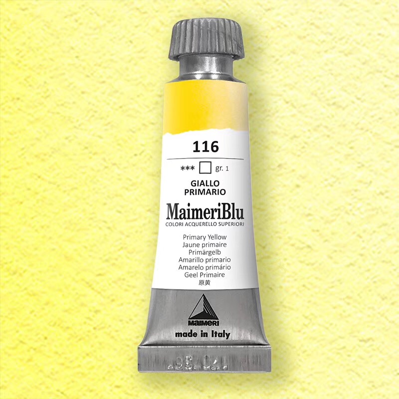 Melli Blue 90 Color Monochrome 12ml Full Color Watercolor Pigments New 90 Color Italy Import Big Division Class