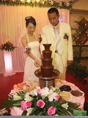 Commercial machine Rent a commercial chocolate fountain machine for hire Qiantrout ANT-8086 manufacturer direct