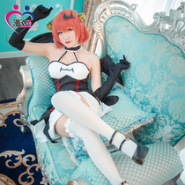  Gabriels Fallen Walnut Ze Satania Mcwell ED Little Devil dress cos suit