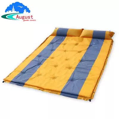 Outdoor thick double automatic inflatable cushion can be spliced multi-person moisture-proof cushion tent mattress quality is very good