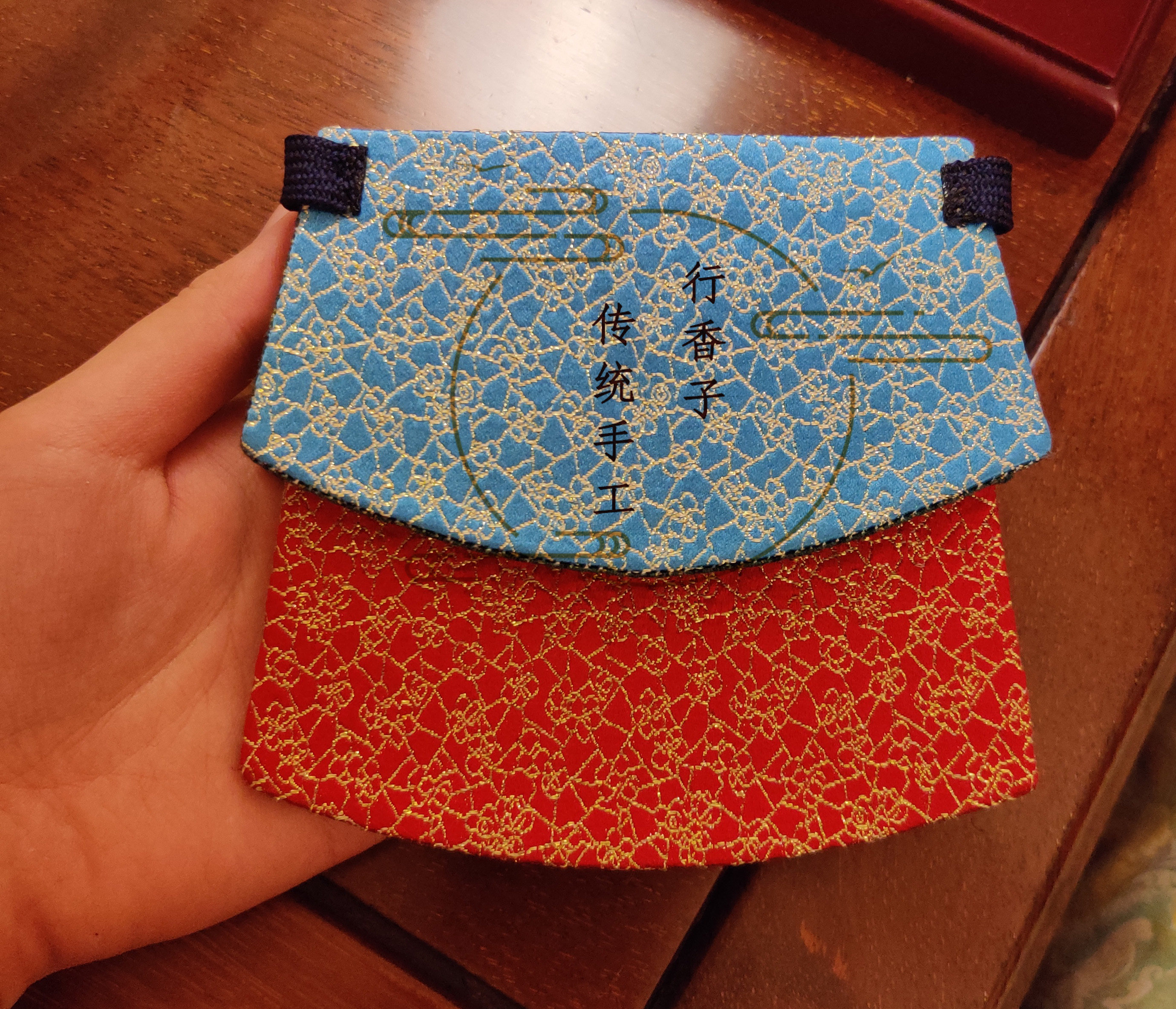 (Rows Aromas handmade) waist round pocketbook Purse Strings Purse purse to feed the work fee