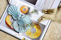 (Xingxangzi traditional handmade) silk gourd purse silk tassel Ming Chinese clothing accessories