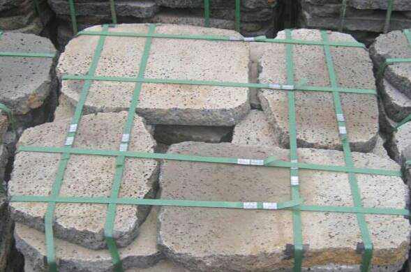 Volcanic rock chaos plate Sauna decoration kang surface Ground natural stone Volcanic stone shards