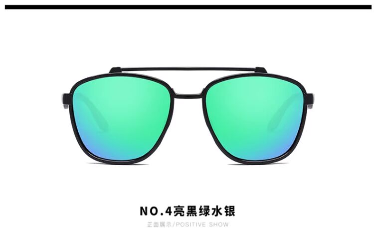 2019 kính màu phim mới bán buôn kính râm màu đỏ retro phong cách Harajuku đôi tia thủy triều nam và nữ kính vuông kính louis vuitton