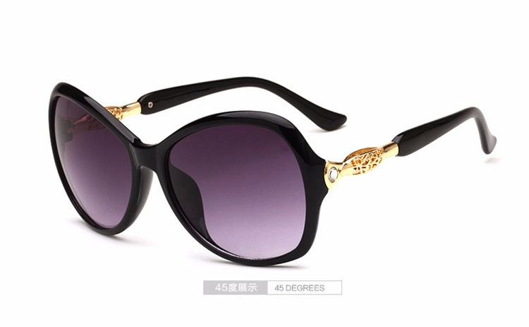 Anti-UVA400 Kính Mát Bảo Vệ UV 2018 New Kim Cương Sunglasses Hollow Sunglasses Bán Buôn kính gucci