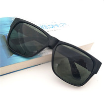 Factory Price Direct Selling Sunglasses Wholesale Black Sunglasses Electric Welding Flat Mirror Glass Lens Tide Men And Women Special Price Glasses