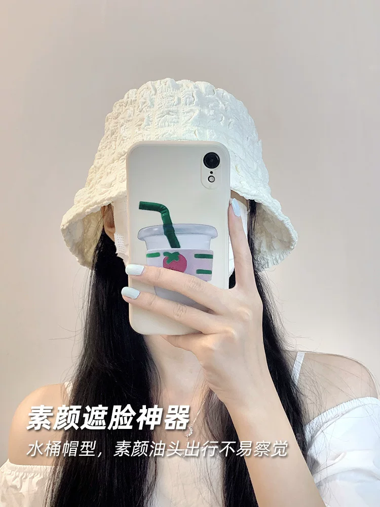 Spring summer bucket, hat solar-powered, sun protection