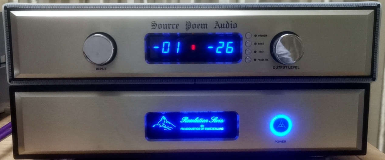 2022 HIFI Balanced Single-Ended Fever Preamp Vinyl Amplifier Musician Preamp