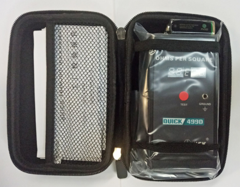 Original fit quick-gram QUICK499D digital display surface impedance tester-quick-gram 499D surface resistance tester