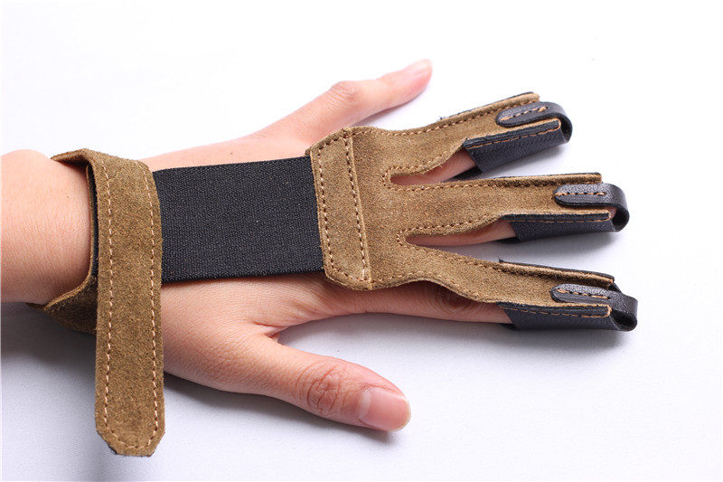 ArcheryMax archery handcuff archery accessories Three-finger guard finger upscale protective finger scattered protective gear