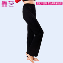 Dance Apparel Practice Pants Modale 05 Lace Horn Pants Square Dance Dress Latin Pants Square Dance Pants