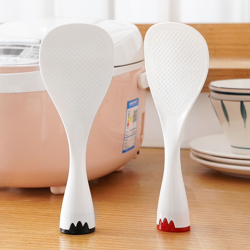 Not sticky rice spoon Vertical Day Style Home Rice Cooker not stained with rice electric rice cooker Plastics Big Rice Spoon-Taobao