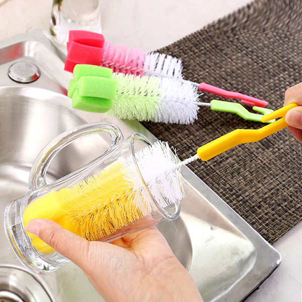 Household long - handle cup brush brush 360 degree rotating brush sponge set to extend cleaning cup brush brush brush brush brush brush brush brush brush brush