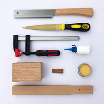 Handmade wooden mallet Student woodworking skills class diy material package Entry-level woodworking material set Wooden hammer