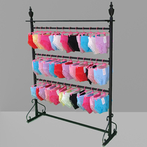 Hanging underwear rack display rack Multi-function store decoration display rack Floor-standing Nakajima mobile underwear rack