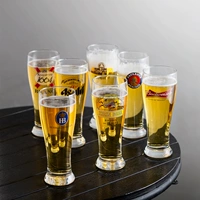 Коммерческий пивный кубок Kirin Professional Asahi Beer Cup Triumph 1664 Cross -Friving Glass Housebolong Wine