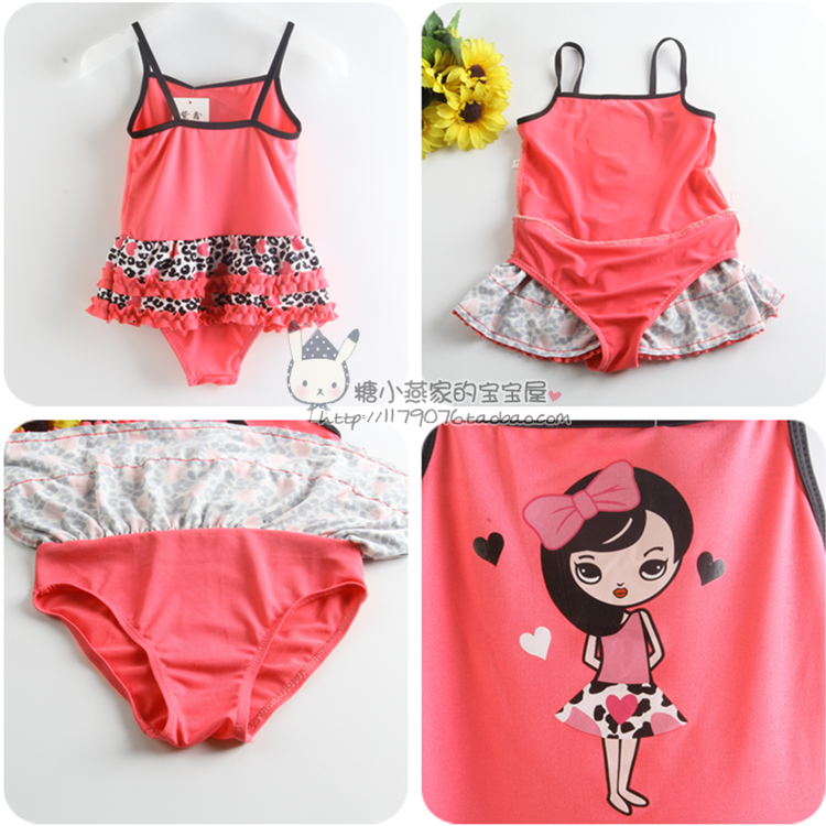 Mùa hè trẻ em mới đồ bơi cho bé gái Đồ bơi sơ sinh cho bé Bộ bikini một mảnh chia đôi áo tắm mùa xuân nóng đồ bơi nàng tiên cá cho bé gái