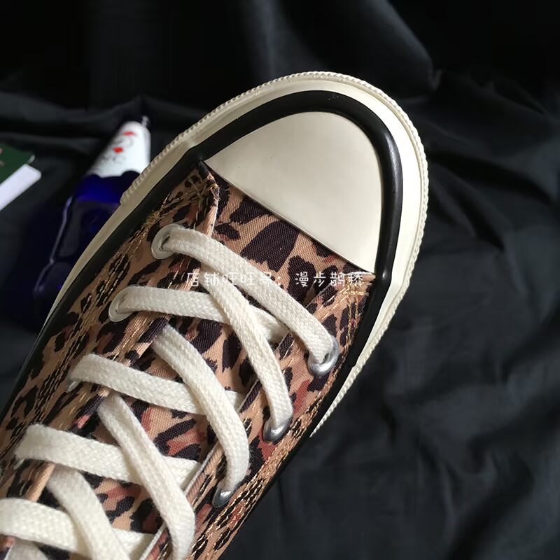 Leopard cao để giúp mùa xuân và mùa thu 2019 giày thể thao trắng