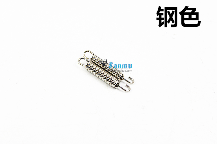 Ống xả xe máy lò xo màu móc lò xo ống xả cố định lò xo căng lò xo dài bằng thép không gỉ - Ống xả xe máy pô xe wave 110 zin