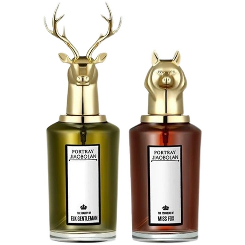 娇柏兰 Парфюм Beast Fox Elk Tradey's Tradey Rose Animal Lady держит ароматные духи