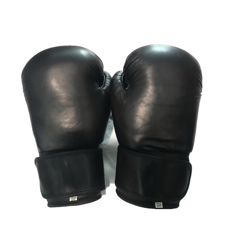  Cow Leather Adult Fist Boxing Gloves Super Slim Leather Men's Thai Boxing Loose Gloves Game Genuine Leather Fist Boxing Gloves