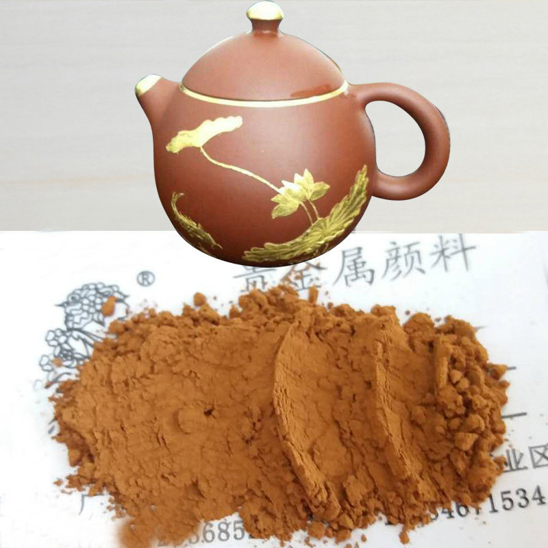 Purple Sand Pot Ben Gold Powder Purple Sand Sketching Water Ceramic Gold Paste Pure Gold Powder