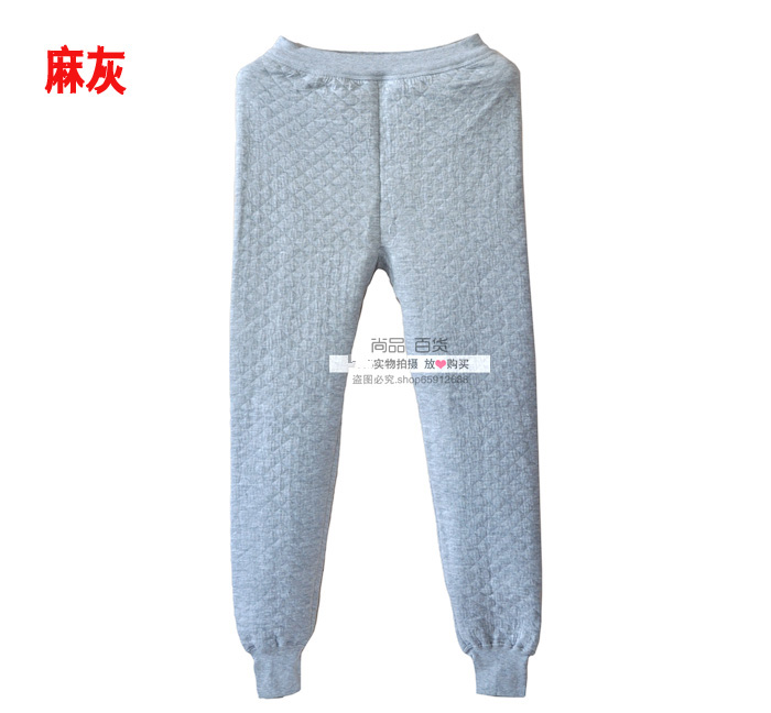 Quần trung niên cotton ấm áp quần nữ cao eo cao cotton ba quần ấm cộng với phân bón để tăng quần dày mùa thu quần giữ nhiệt nam trung niên đẹp