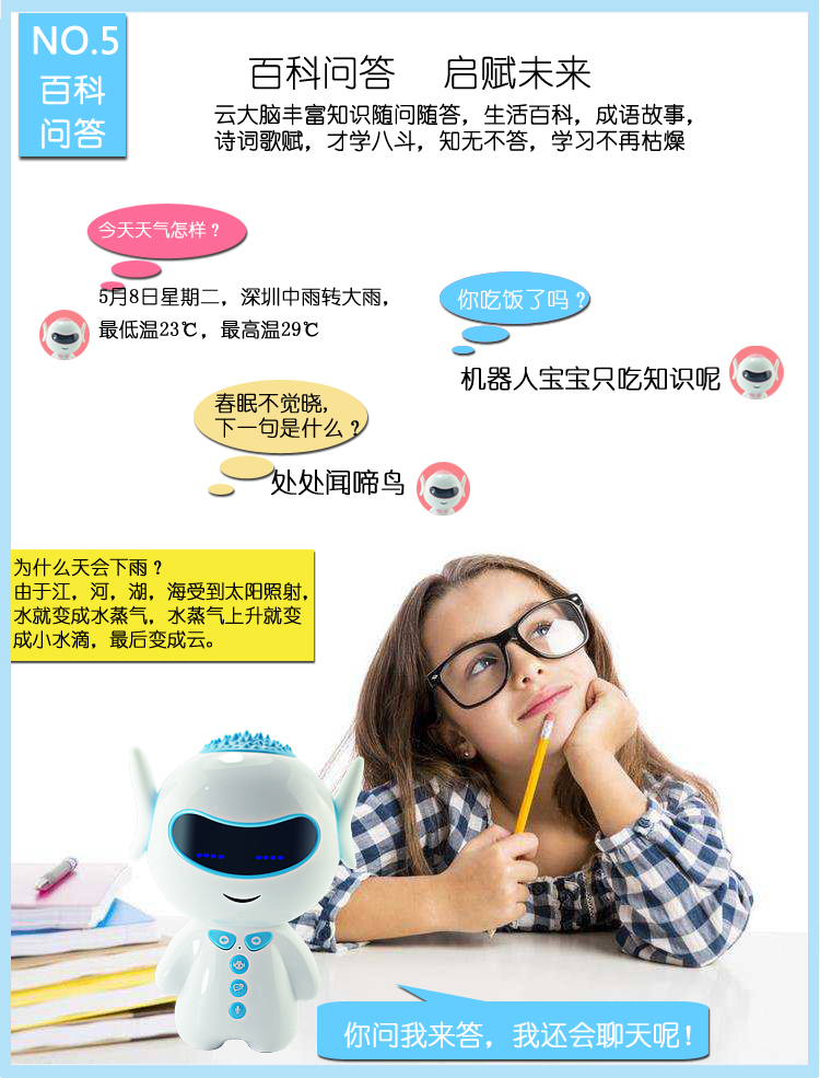 Bé trẻ em wifi câu chuyện máy thông minh bằng giọng nói đối thoại trò chuyện giáo dục sớm robot nghe nhạc music đồ chơi máy nghe nhạc đồ chơi giáo dục chính hãng