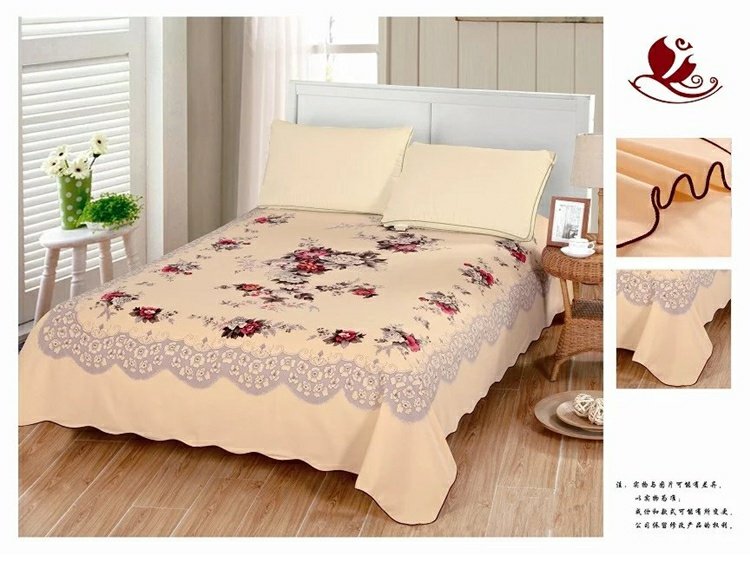 Cotton twill Thượng Hải cổ điển bông quốc gia dày chà nhám đơn đôi vải thô cũ tấm đơn ga giường thun lạnh hàn quốc