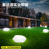 Светодиодный каменный лампа RGB Дистанционное 16 -колор USB круглый шарик