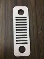 Double hole breathable mesh Desk host box ventilation breathable mesh Computer host breathable mesh White black