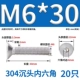 M6*30 (20) 304
