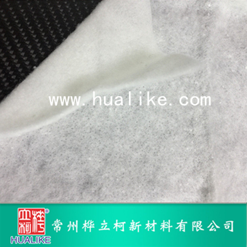 体验装玻璃钢模压真空导流RTM导入柔性隔纹毡 可拉伸聚酯表面毡
