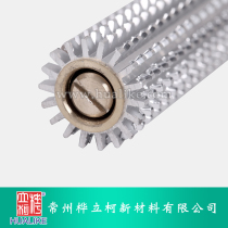 Special FRP defoaming pressure roller with copper core cross-section diameter 25mm to reduce fiber bubble aluminum roll spot