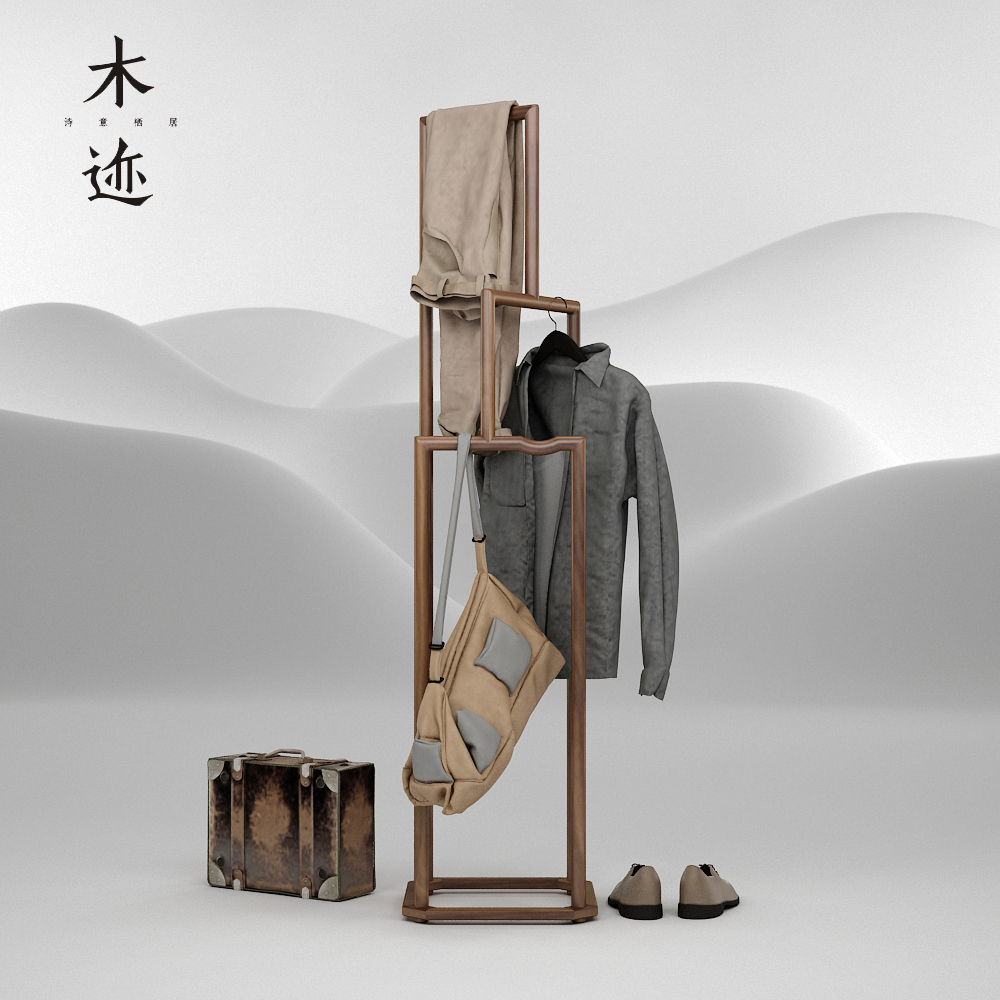 木制收纳架：让帽子告别杂乱