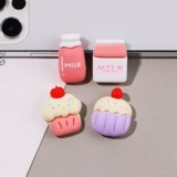 Кремовый чехол для телефона для мороженого, аксессуар с аксессуарами, набор материалов ручной работы, барсетка, «сделай сам»