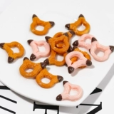 Мультяшный пончик, кремовый чехол для телефона, аксессуар с аксессуарами ручной работы, хлеб, «сделай сам»